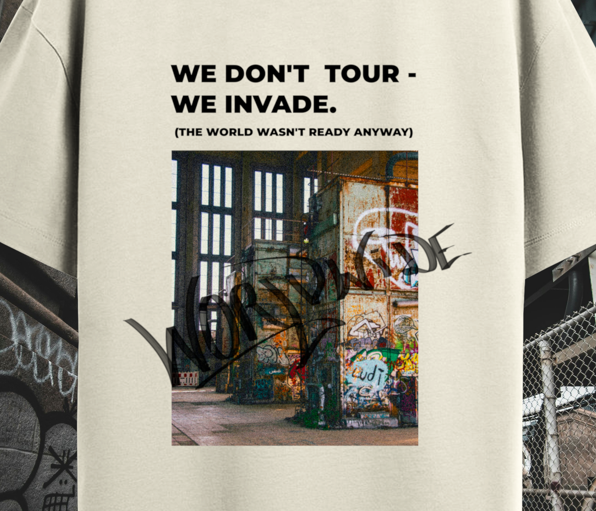 WorldWide Invasion Oversized Tee