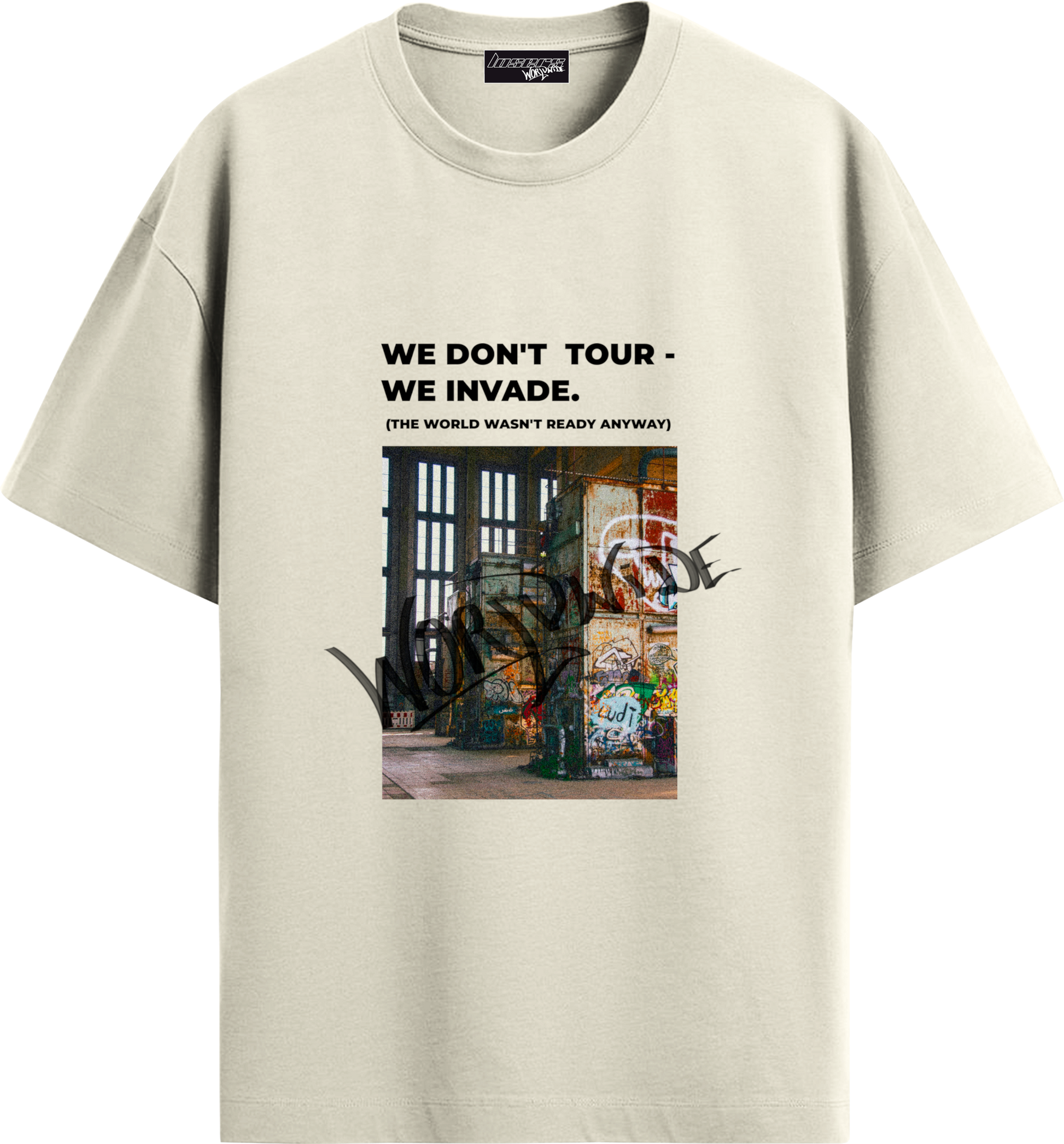 WorldWide Invasion Oversized Tee