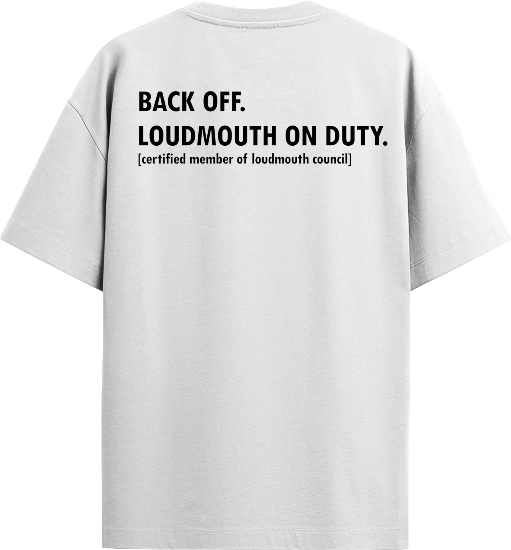 Loudmouth Oversized Tee